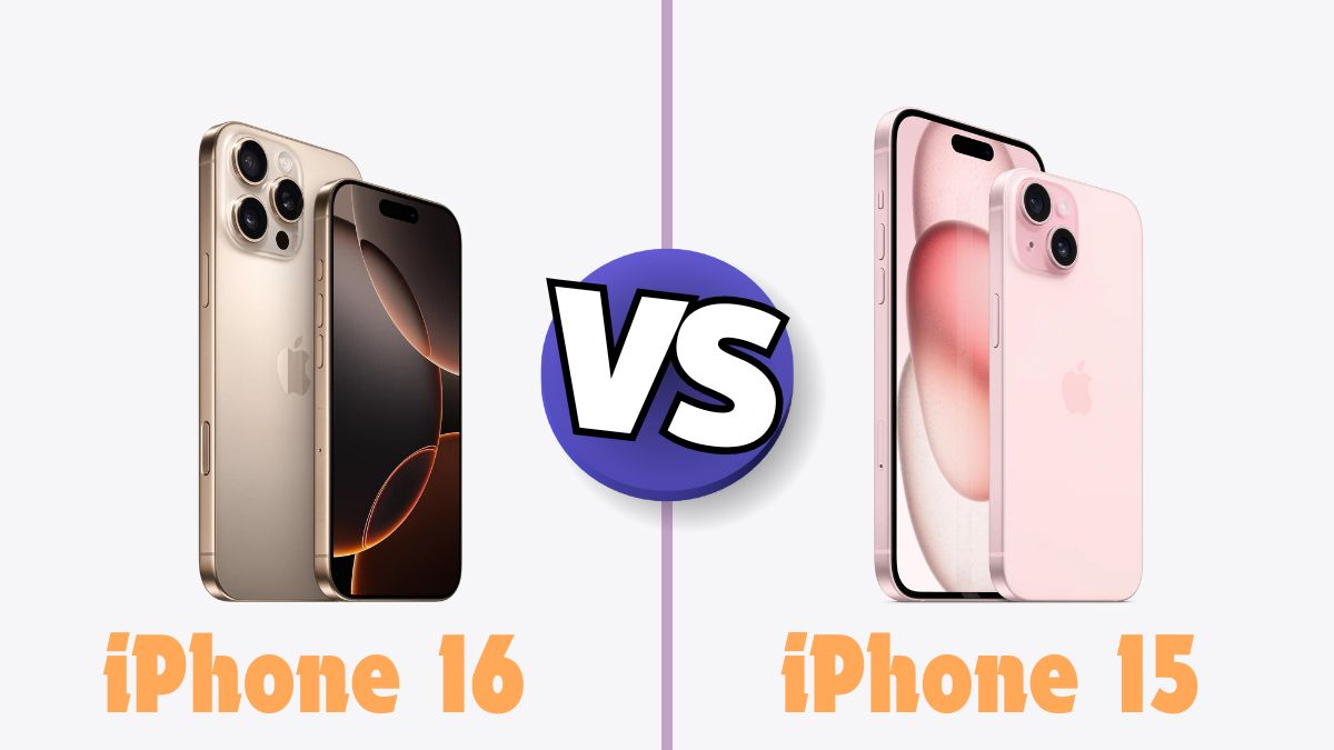 iPhone 16 बनाम iPhone 15